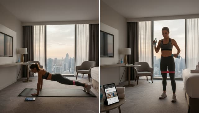 Ćwiczenia fitness do hotelu: praktyczny przewodnik dla podróżujących
