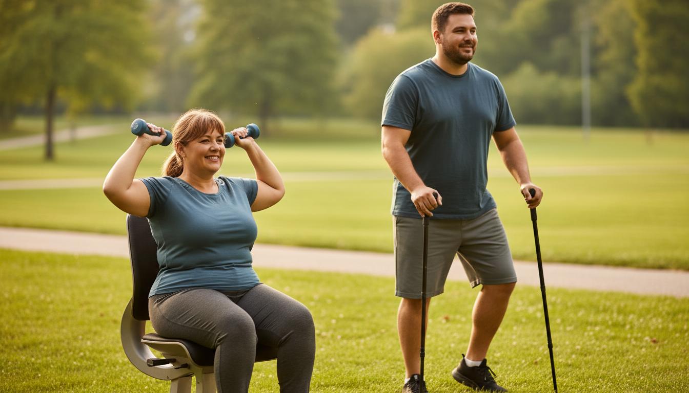 Ćwiczenia przy otyłości: praktyczny przewodnik dla początkujących