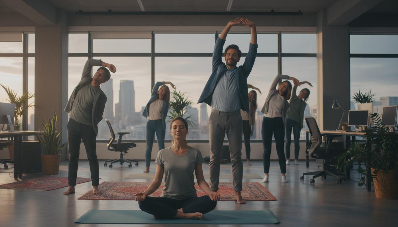 Ćwiczenia relaksacyjne dla pracowników biurowych: praktyczny przewodnik