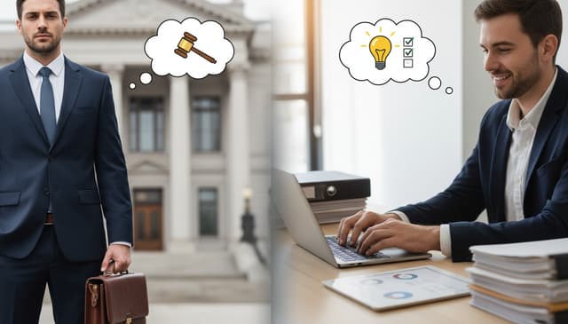 Czy potrzebuję prawnika czy asystenta prawnego: praktyczny przewodnik