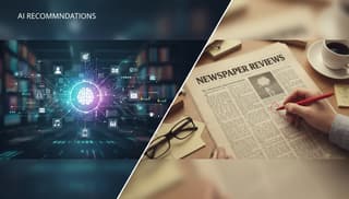 Czy rekomendacje AI są lepsze niż recenzje gazetowe? analiza i porównanie