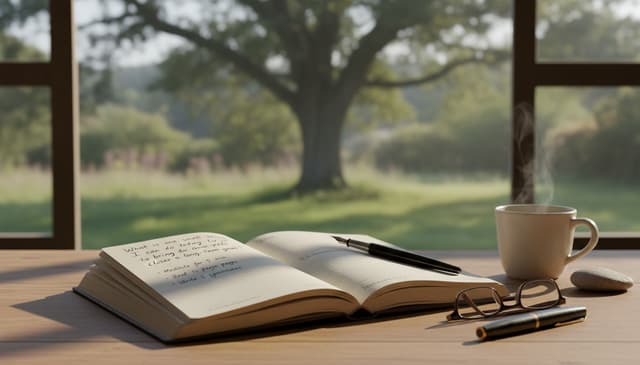 Daily prompts for self-reflection: a practical guide to mindful growth