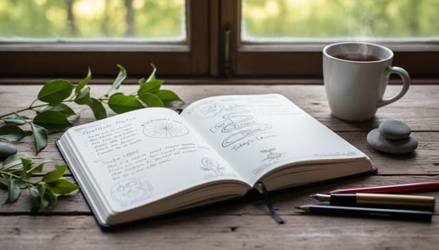 Daily reflection journal exercises: practical tips for mindful growth