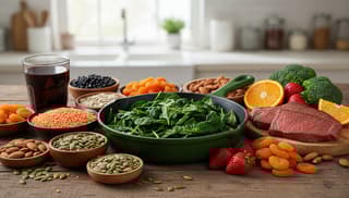 Dieta bogata w żelazo: jak naturalnie zwiększyć poziom żelaza w diecie