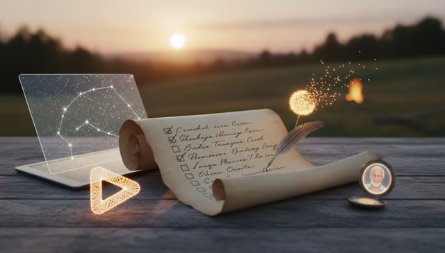 Complete guide to creating a digital memorial celebration checklist