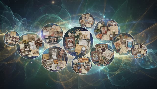 How digital memorial collages preserve memories in the digital age