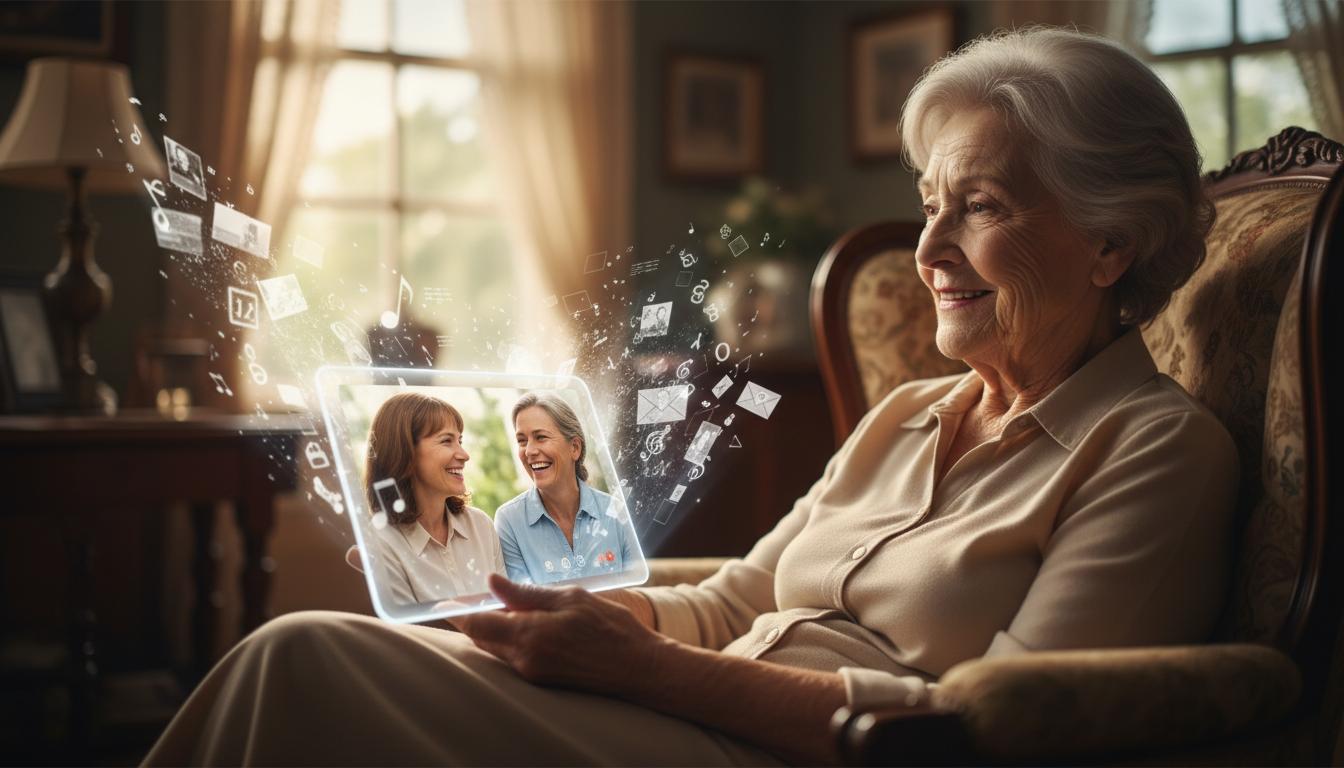 Digital Memorial Conversations: Celebrating Life and Stories of the Elderly