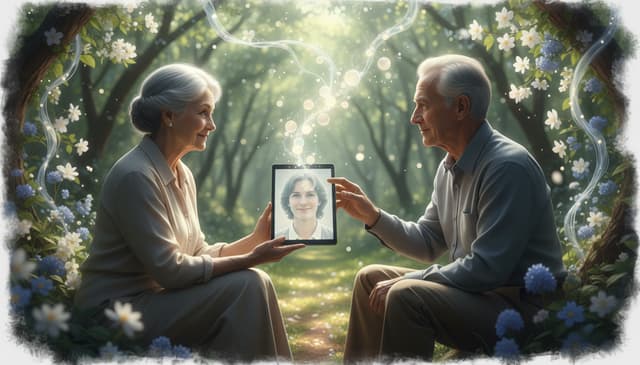 Digital memorial conversations: supporting closure for the elderly