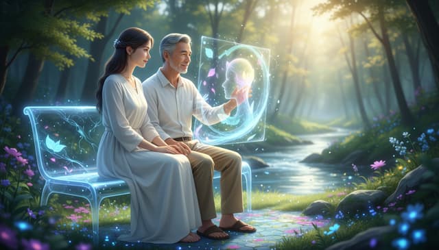 Digital memorial conversations: fostering comfort and recovery through technology