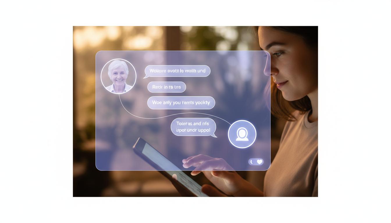 Digital Memorial Conversations: Fostering Companionship and Support