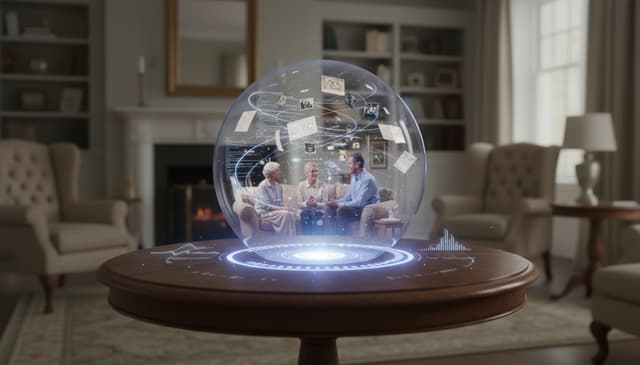 How Digital Memorial Conversations Create Meaningful Family History