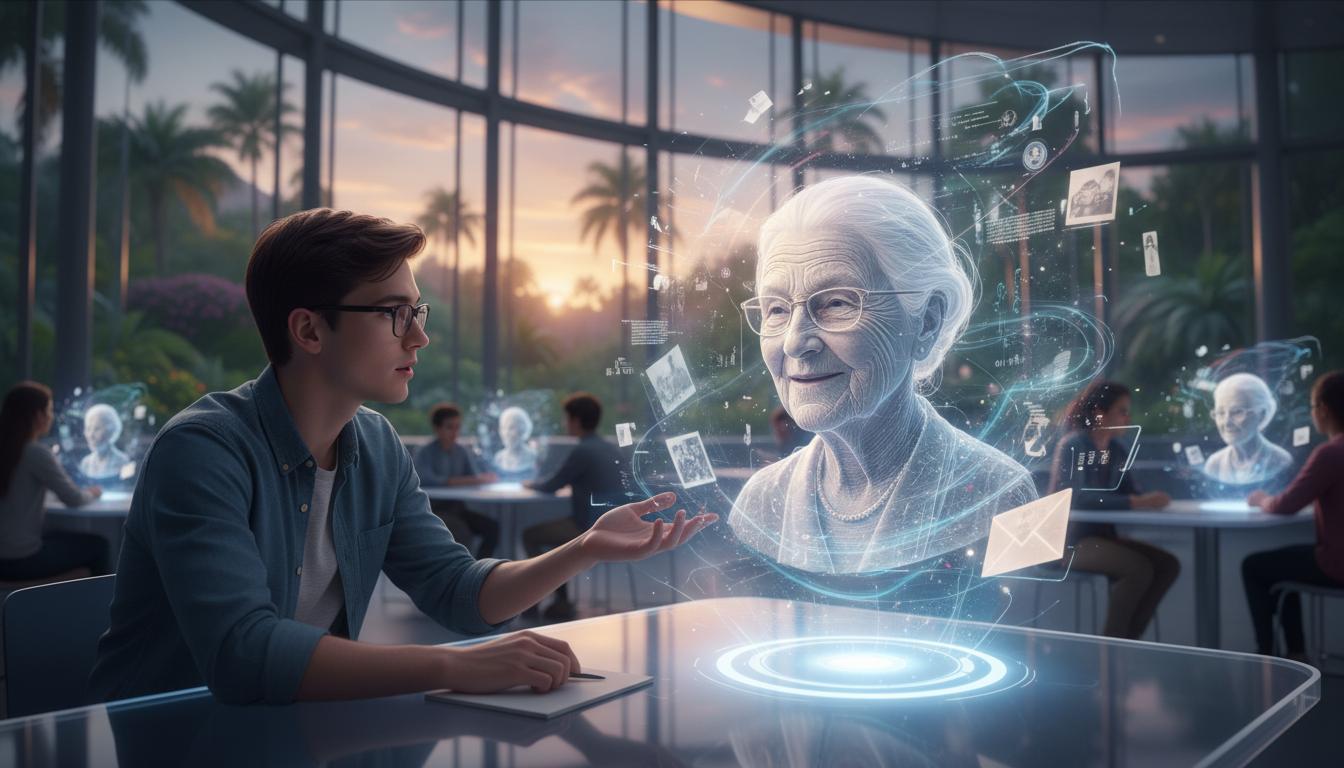 Digital Memorial Conversations: Practical Use Case for Education