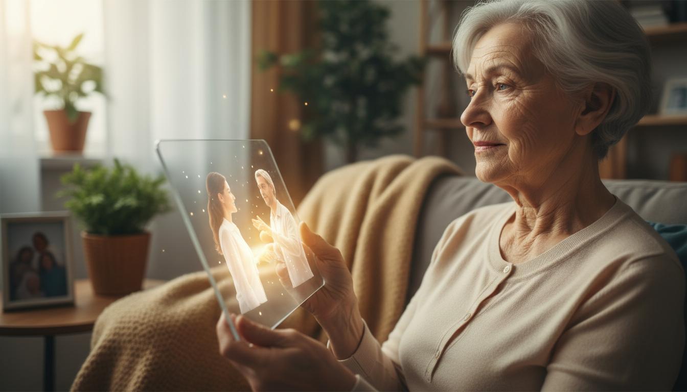 Digital Memorial Conversations and Their Impact on Emotional Wellness in the Elderly