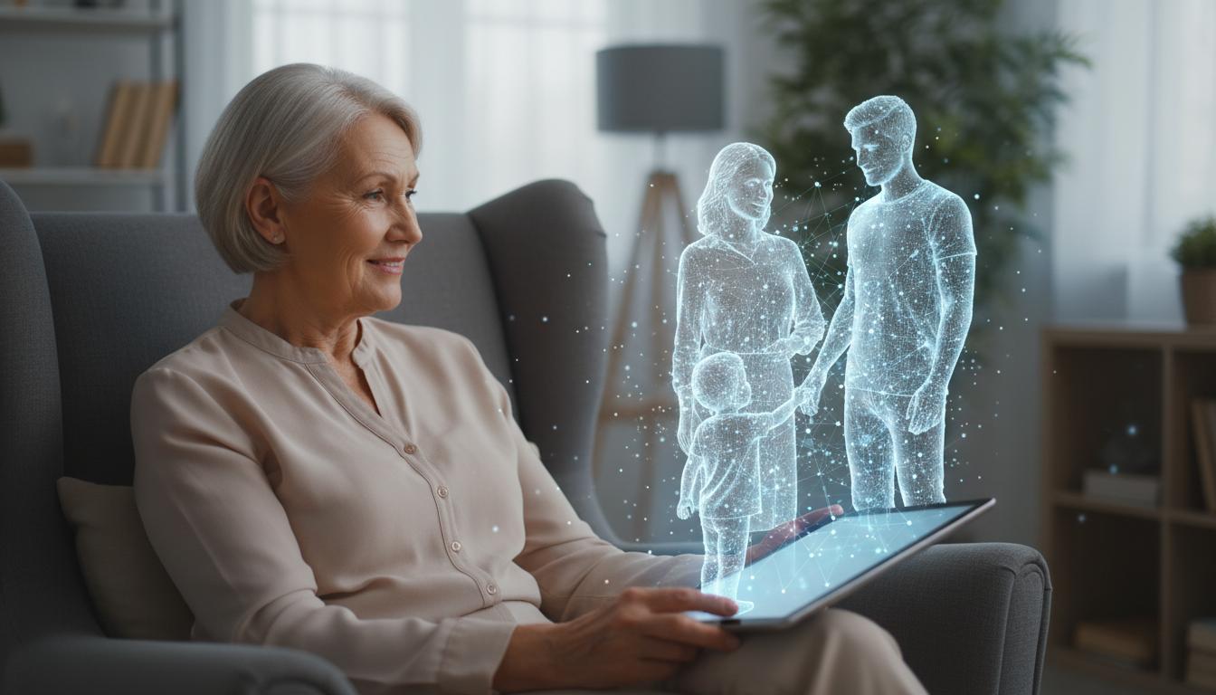 Digital Memorial Conversations: Fostering Family Connection and Remembrance