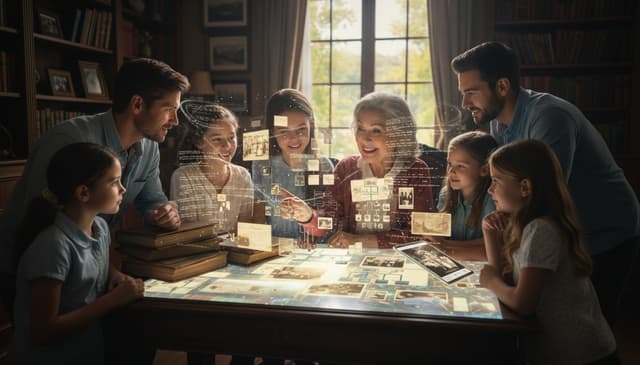 Digital Memorial Conversations: a Practical Guide for Family Historians