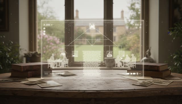 Digital memorial conversations: preserving family history through voice