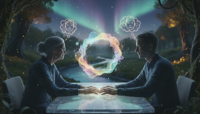 How digital memorial conversations support emotional wellness