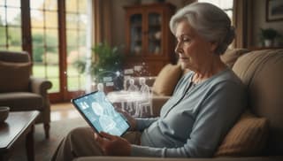 Digital memorial conversations: grief management for the elderly explained