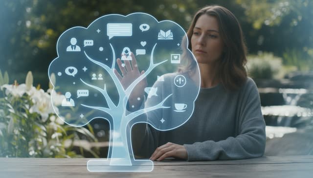 Digital Memorial Conversations: Effective Grief Management Tools Guide