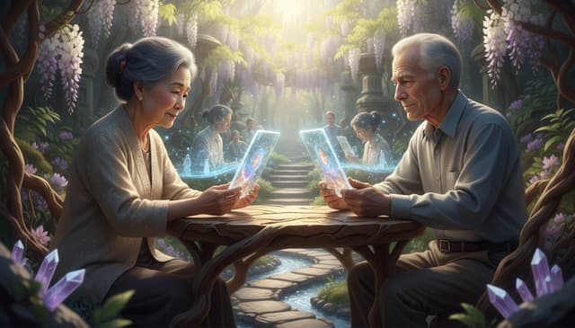 Digital memorial conversations: a healing journey for the elderly