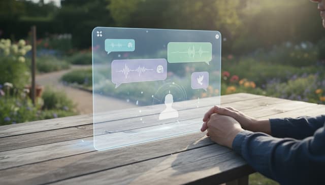 How digital memorial conversations provide healing support in grief