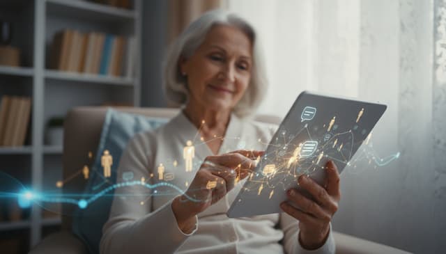 Digital Memorial Conversations and Privacy Considerations for the Elderly