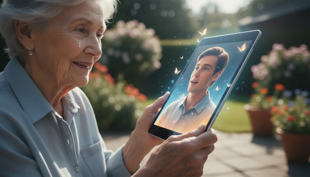 How Digital Memorial Conversations Reduce Loneliness Among the Elderly