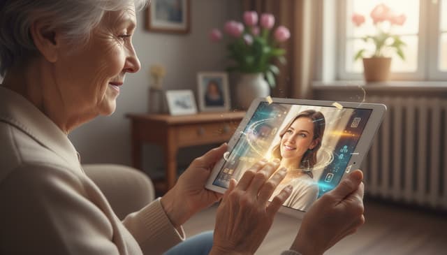 How Digital Memorial Conversations Help Seniors Accelerate Healing