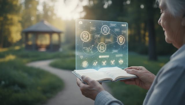 Digital Memorial Conversations: Senior Coping Tools for Meaningful Support