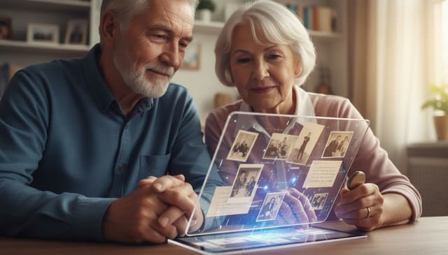 Digital memorial conversations: fostering senior emotional intimacy