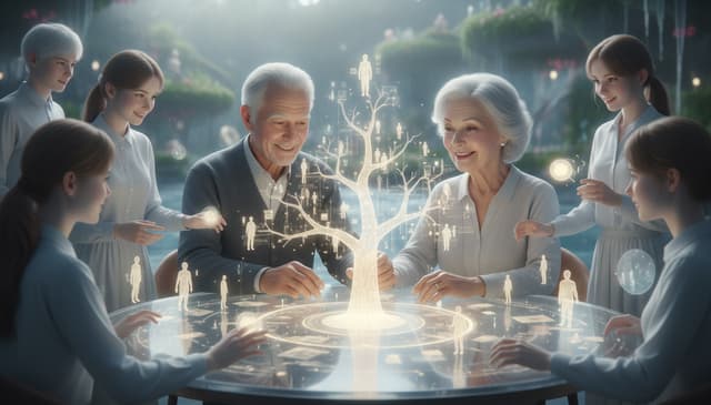 How digital memorial conversations help seniors enhance personal growth