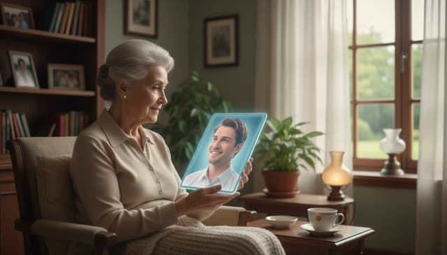 How Digital Memorial Conversations Provide Lasting Comfort for Seniors