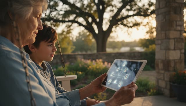 Digital memorial conversations: preserving senior legacy with theirvoice.ai