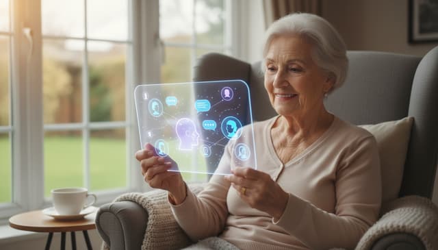 Digital memorial conversations as support for senior loneliness