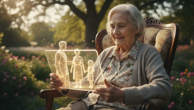 Digital memorial conversations: preserving storytelling among the elderly