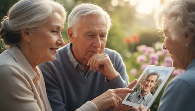 Digital Memorial Conversations: Testimonials on Enhancing Elderly Care