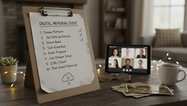 Complete Guide to Digital Memorial Event Hosting Checklist