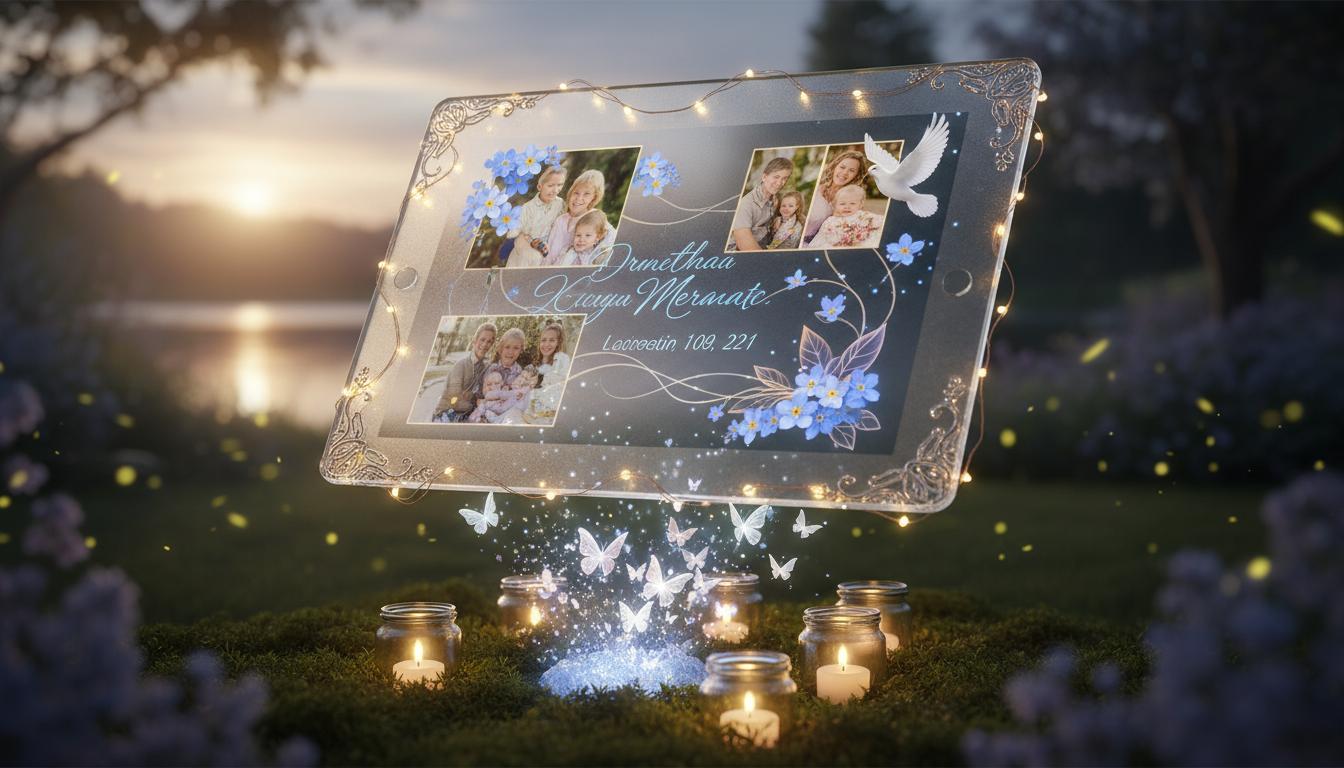 Digital memorial remembrance decor tips: creating meaningful tributes