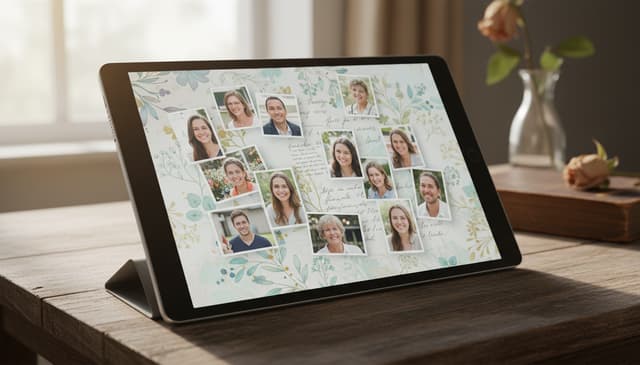 Creating a Meaningful Digital Tribute Book: Complete Guide for 2024