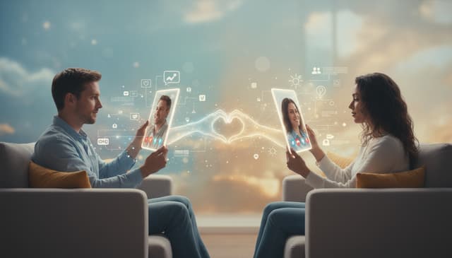 Digitale Beziehungshilfe Online: Wie KI Paare Unterstützten Kann