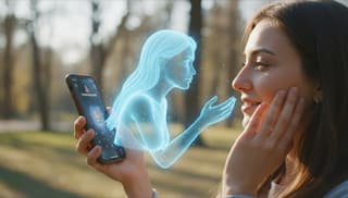 Digitale Freundin: wie realistische Interaktion in der App funktioniert