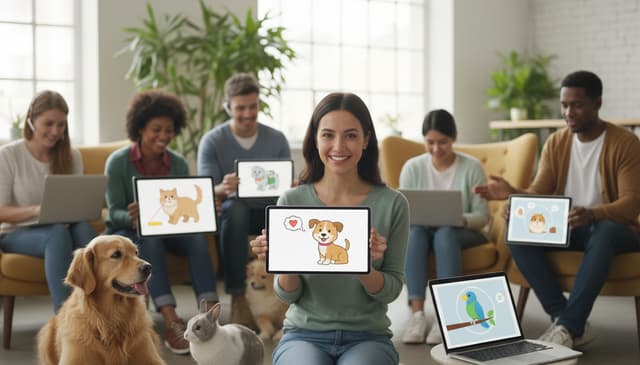 Digitale Haustierpflege Community: Wie Sie die Tierpflege Revolutioniert