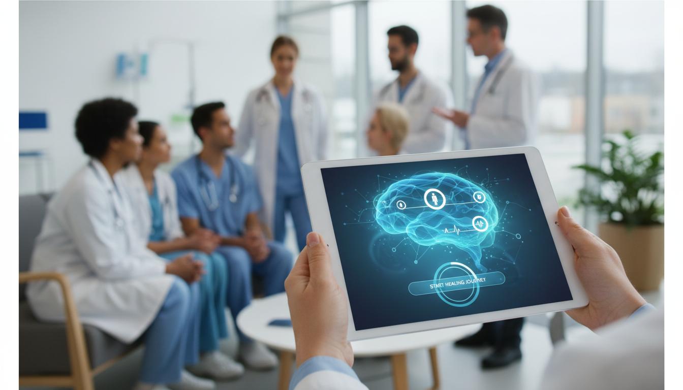 Digitale Hilfe bei Emotionalen Problemen für Menschen in Gesundheitsberufen