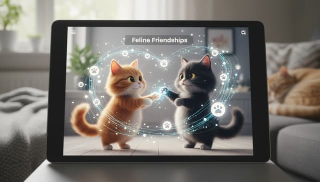 Digitale Katzenfreundschaften App: Wie Technologie Katzen Verbindet