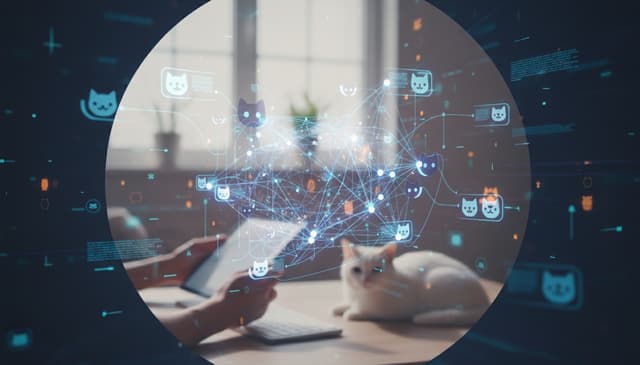 Digitale Katzenliebhaber Treffen: Netzwerk für Katzenfreunde bei Katze.ai