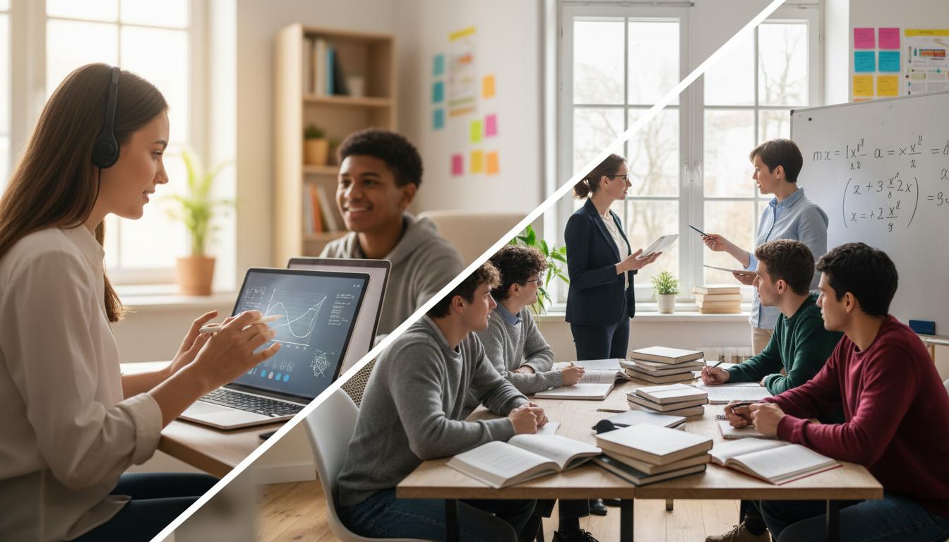 Digitale Nachhilfe Vs Gruppennachhilfe: ein Praktischer Vergleich