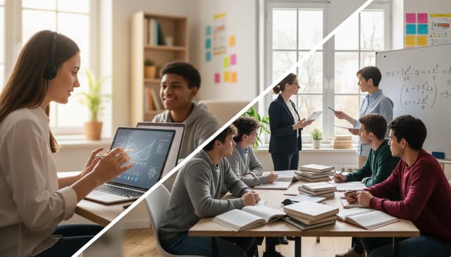 Digitale Nachhilfe Vs Gruppennachhilfe: ein Praktischer Vergleich