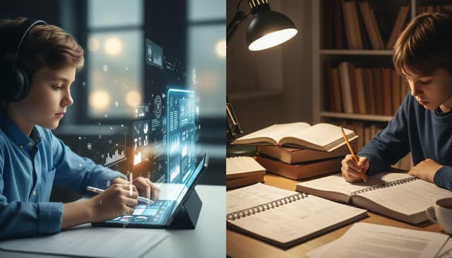 Digitale Nachhilfe Vs Übungsbücher: ein Praktischer Vergleich für Lernende