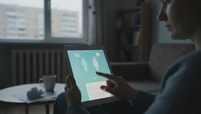 Digitale Unterstützung bei Emotionalen Problemen Arbeitsloser Menschen