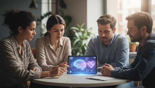 Digitale Unterstützung bei emotionalen Problemen in sozialen Berufen verstehen